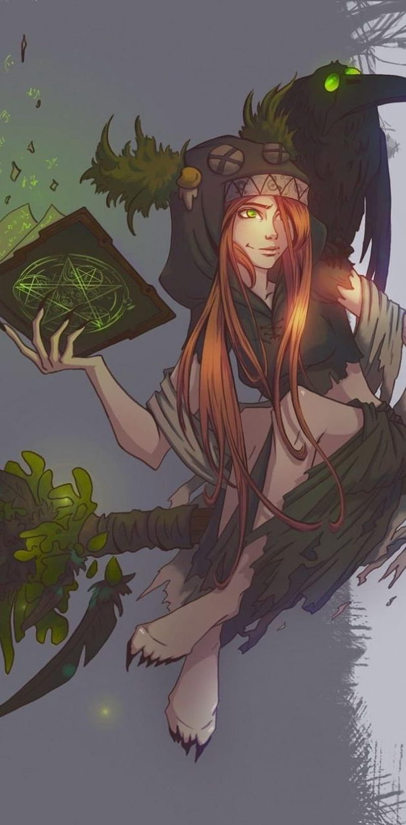 Nature Witch by Satans_Son - on â, HD phone wallpaper